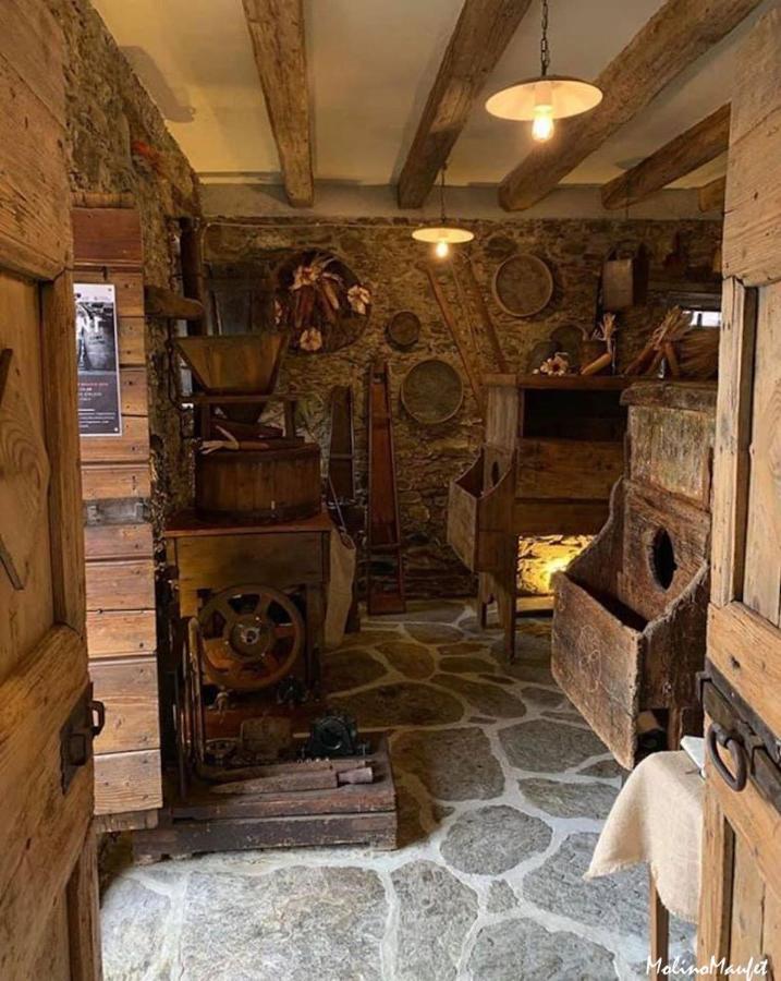 La Roggia - Lake Como Heritage Home In Molino Maufet Watermill - Patio On The Garden コーリコ エクステリア 写真