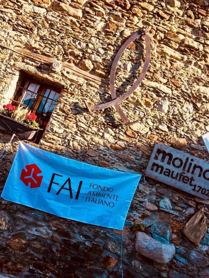 La Roggia - Lake Como Heritage Home In Molino Maufet Watermill - Patio On The Garden コーリコ エクステリア 写真