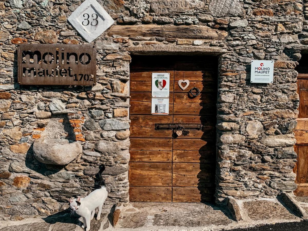 La Roggia - Lake Como Heritage Home In Molino Maufet Watermill - Patio On The Garden コーリコ エクステリア 写真