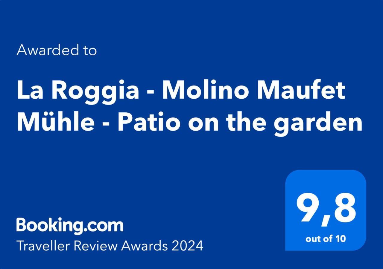La Roggia - Lake Como Heritage Home In Molino Maufet Watermill - Patio On The Garden コーリコ エクステリア 写真